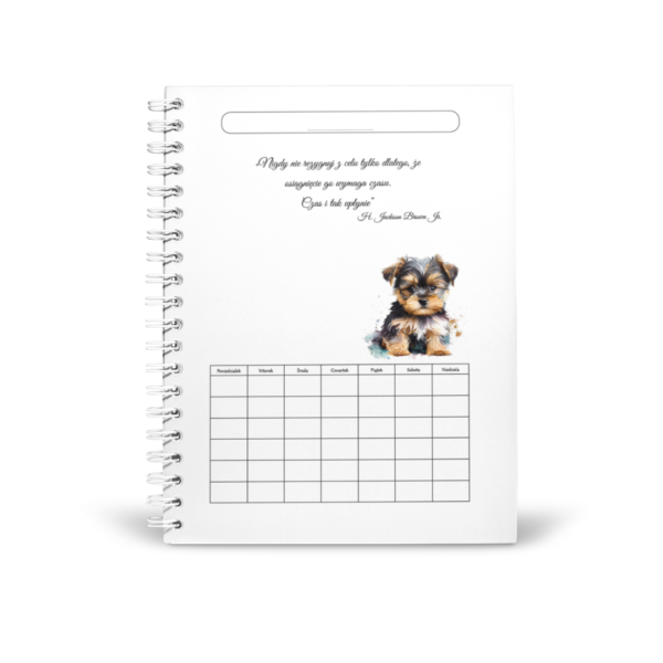 Planner Kalendarz Yorkshire Terrier YORK