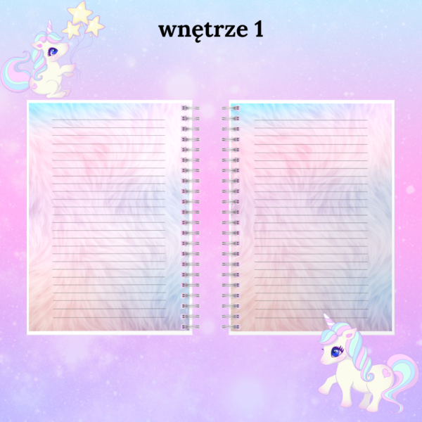pamiętnik unicorn jednorożec