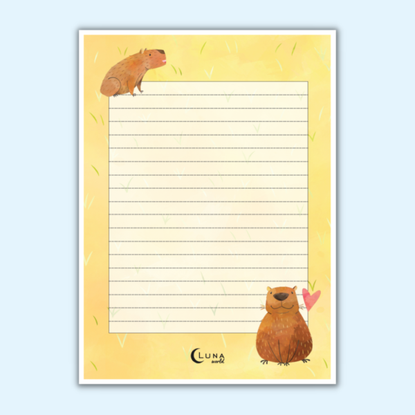 notes kapibara