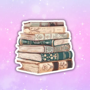 Naklejka JASNE KSIĄŻKI