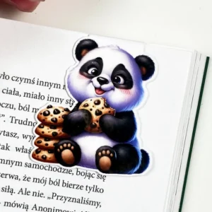 Zakładka magnetyczna PANDA Z CIASTKAMI