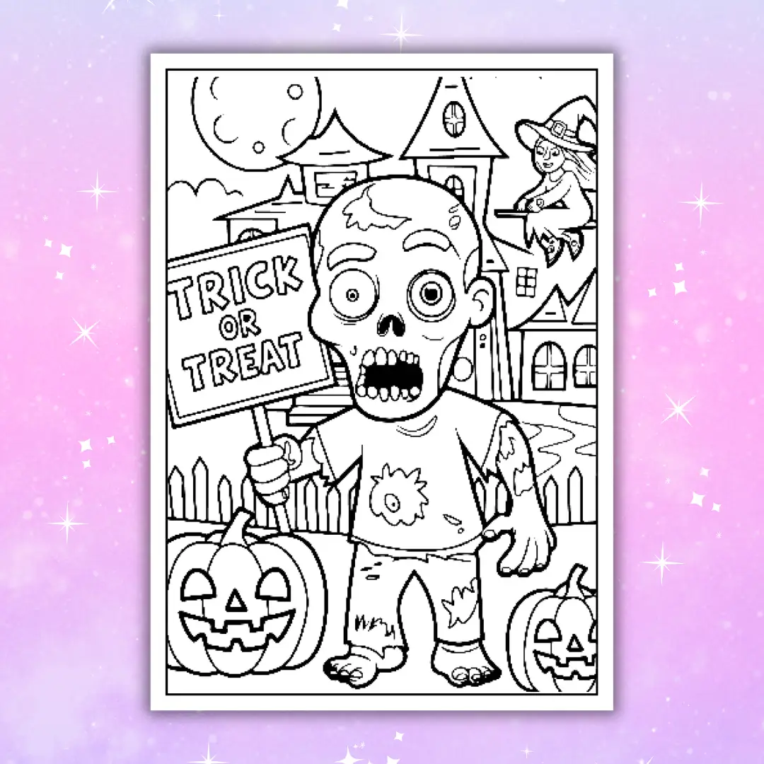 kolorowanka halloween