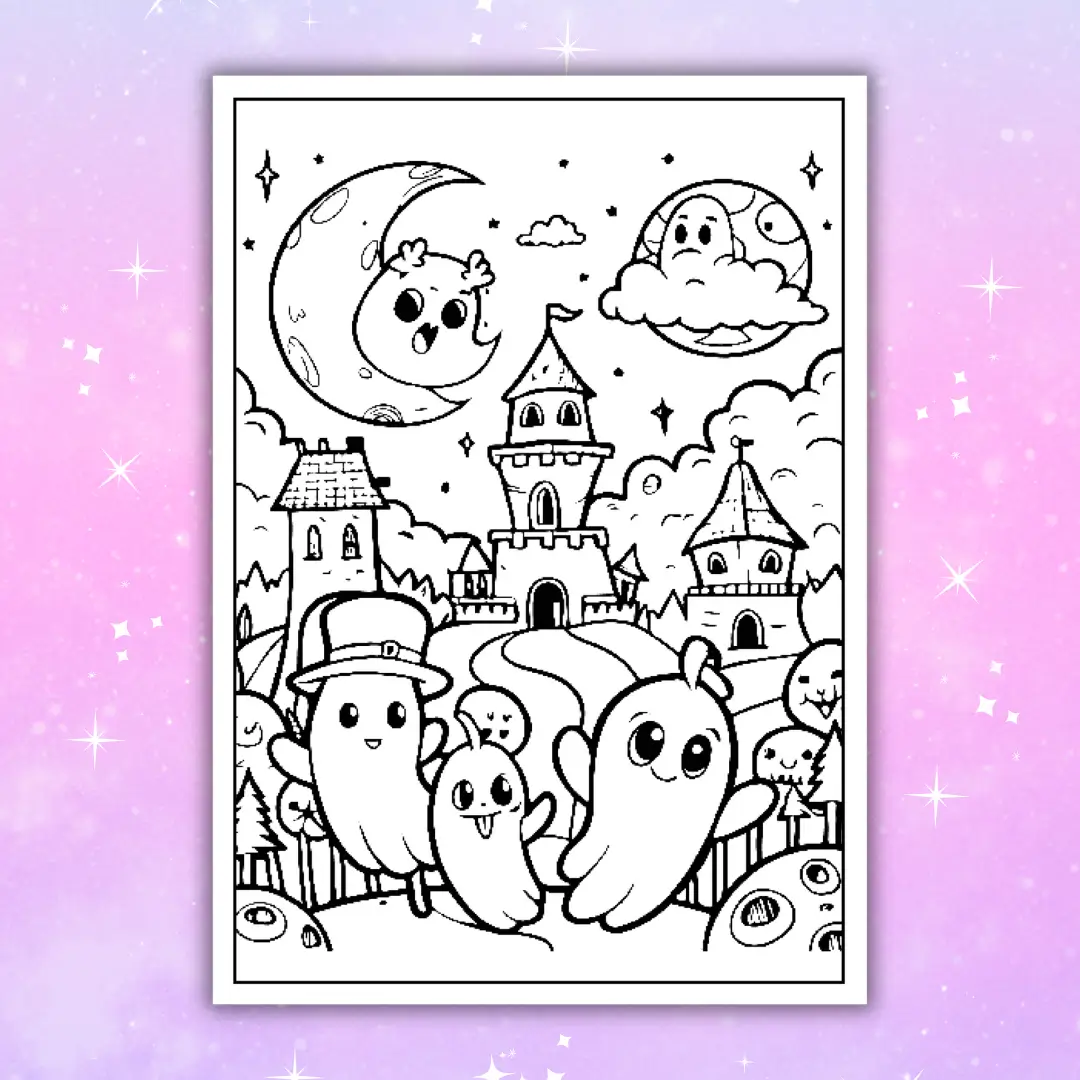 kolorowanka halloween