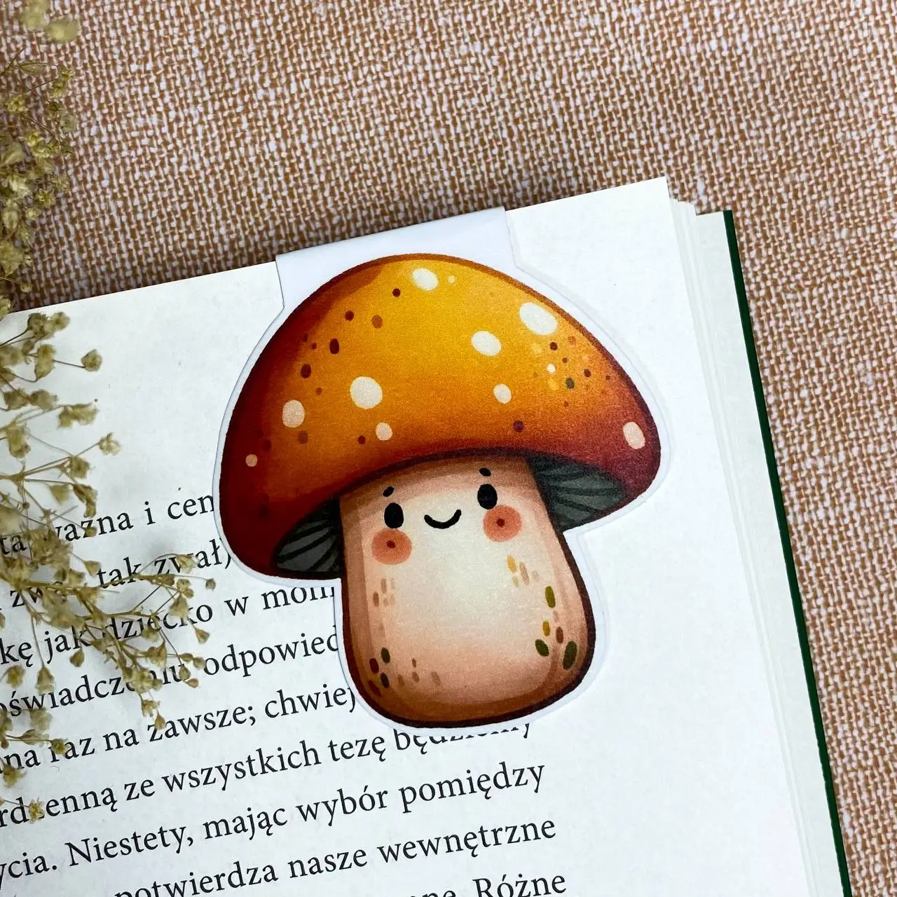 Zakładka magnetyczna GRZYBEK