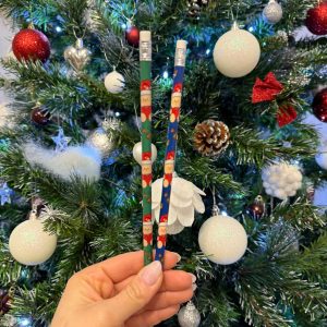 Świąteczny ołówek