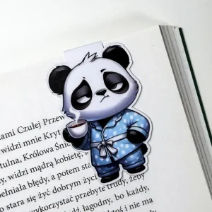 Zakładka magnetyczna PANDA Z KAWĄ
