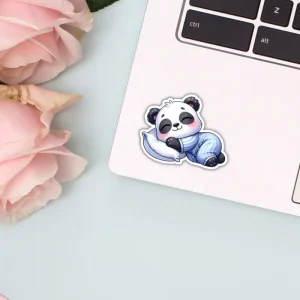 Naklejka ŚPIĄCA PANDA