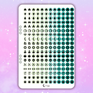 naklejki planer finansowy