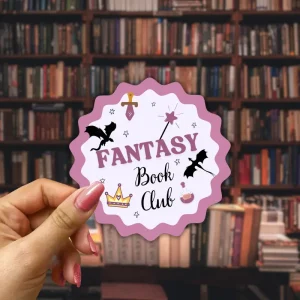 Naklejka FANTASY BOOK CLUB