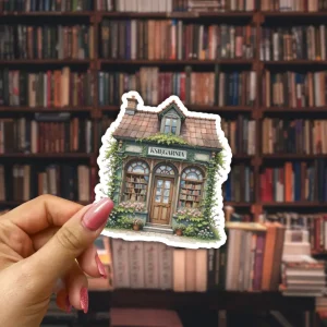 Naklejka KSIĘGARNIA Z BLUSZCZEM