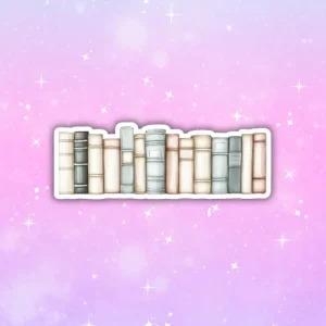 Naklejka KSIĄŻKI NA PÓŁCE