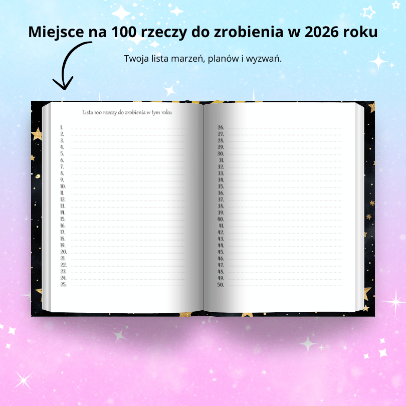 Planer 2026 dzienny książkowy