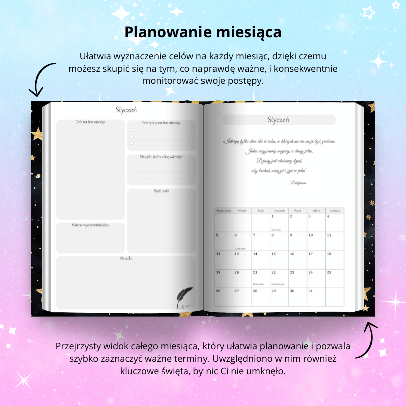 Planer 2026 dzienny książkowy