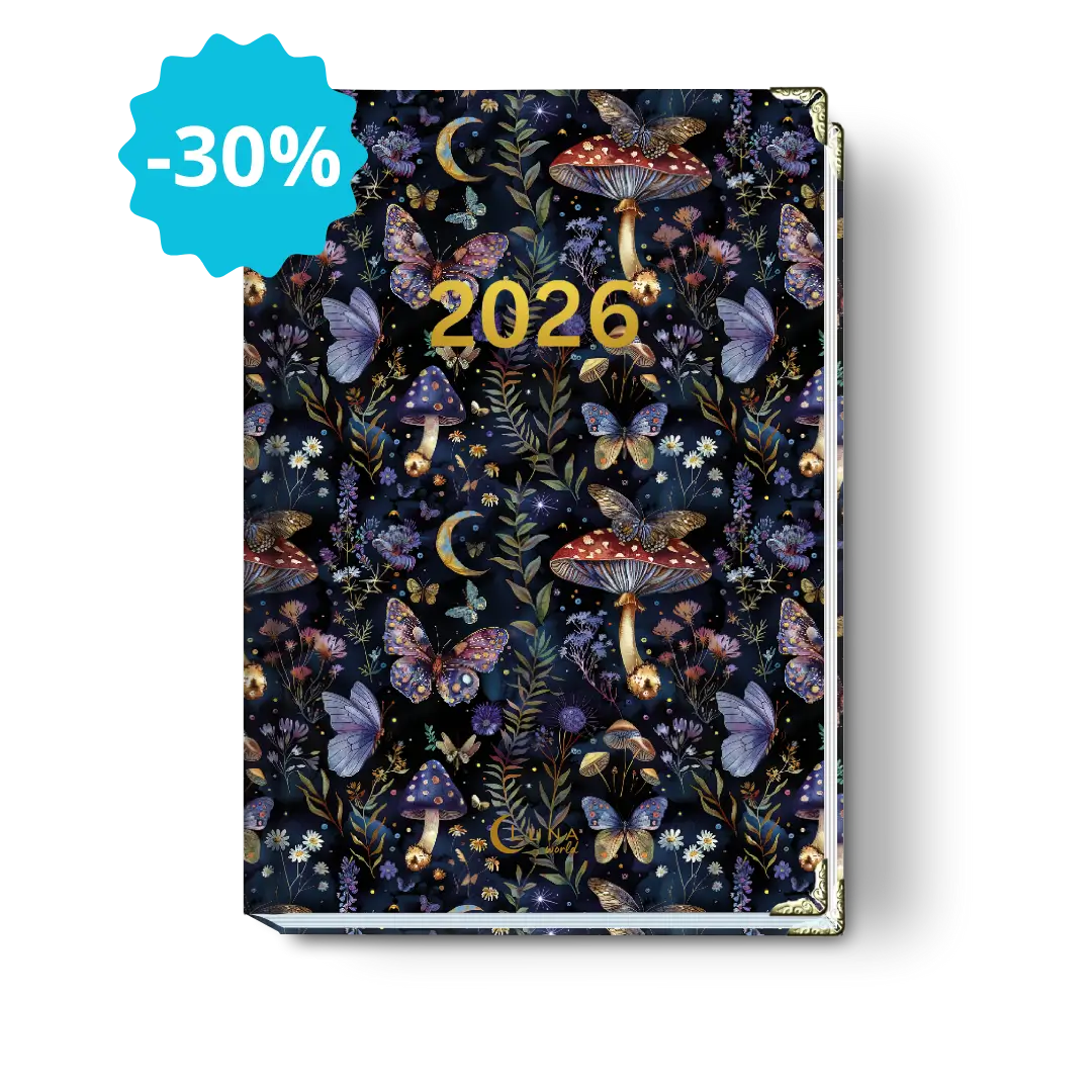 Kalendarz 2026 - Planer 2026 tygodniowy książkowy - ZACZAROWANY ROK