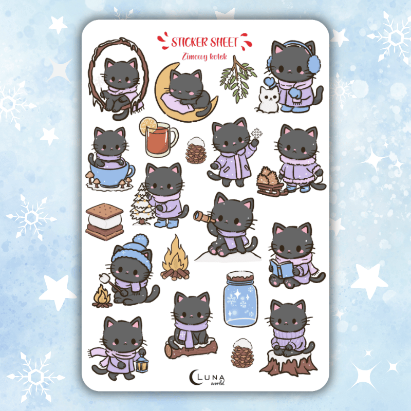 naklejki bullet journal święta