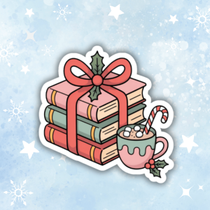 Naklejka ZIMOWE KSIĄŻKI