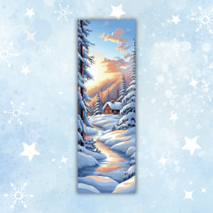 Zakładka do książki ZIMOWA RZEKA