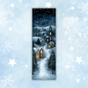 Zakładka do książki ZIMOWA WIOSKA