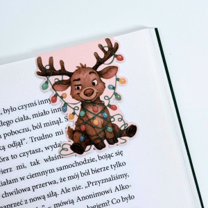 Zakładka magnetyczna ŚWIĄTECZNY RENIFER