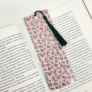 Zakładka do książki z chwostem POCAŁUNEK POD JEMIOŁĄ