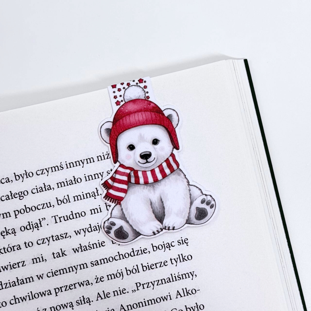 Zakładka magnetyczna MIŚ POLARNY