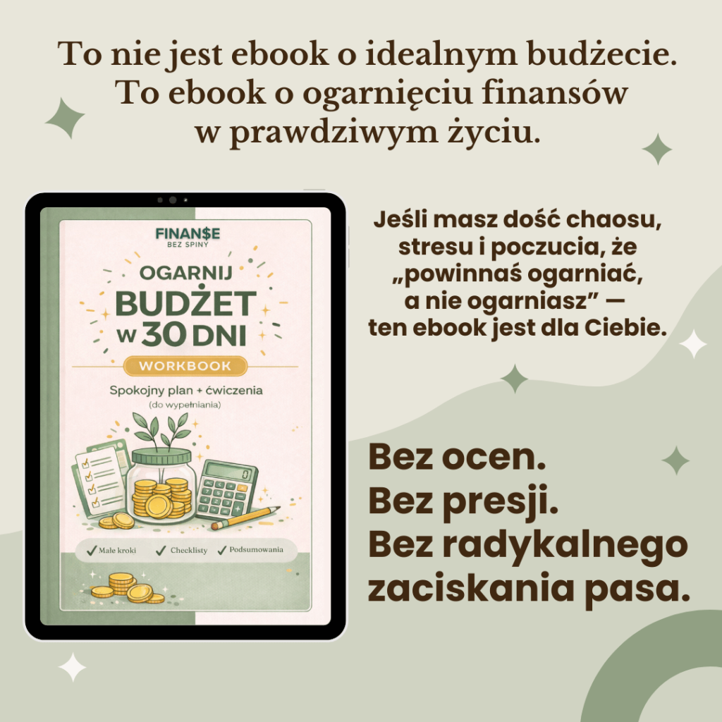 Ogarnij budżet w 30 dni EBOOK