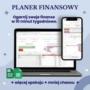 planer finansowy google sheet
