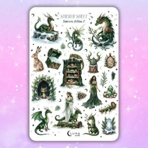 Naklejki bullet journal SMOCZA DOLINA